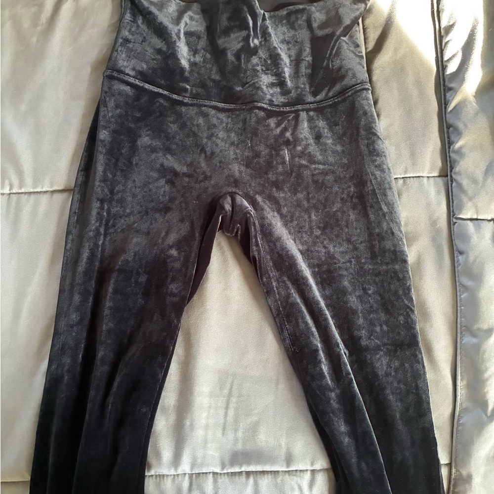 SPANX Midnight Velvet Leggings